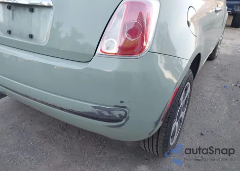 2012 Fiat 500 Pop из США, поврежденный, VIN 3C3CFFARXCT233763